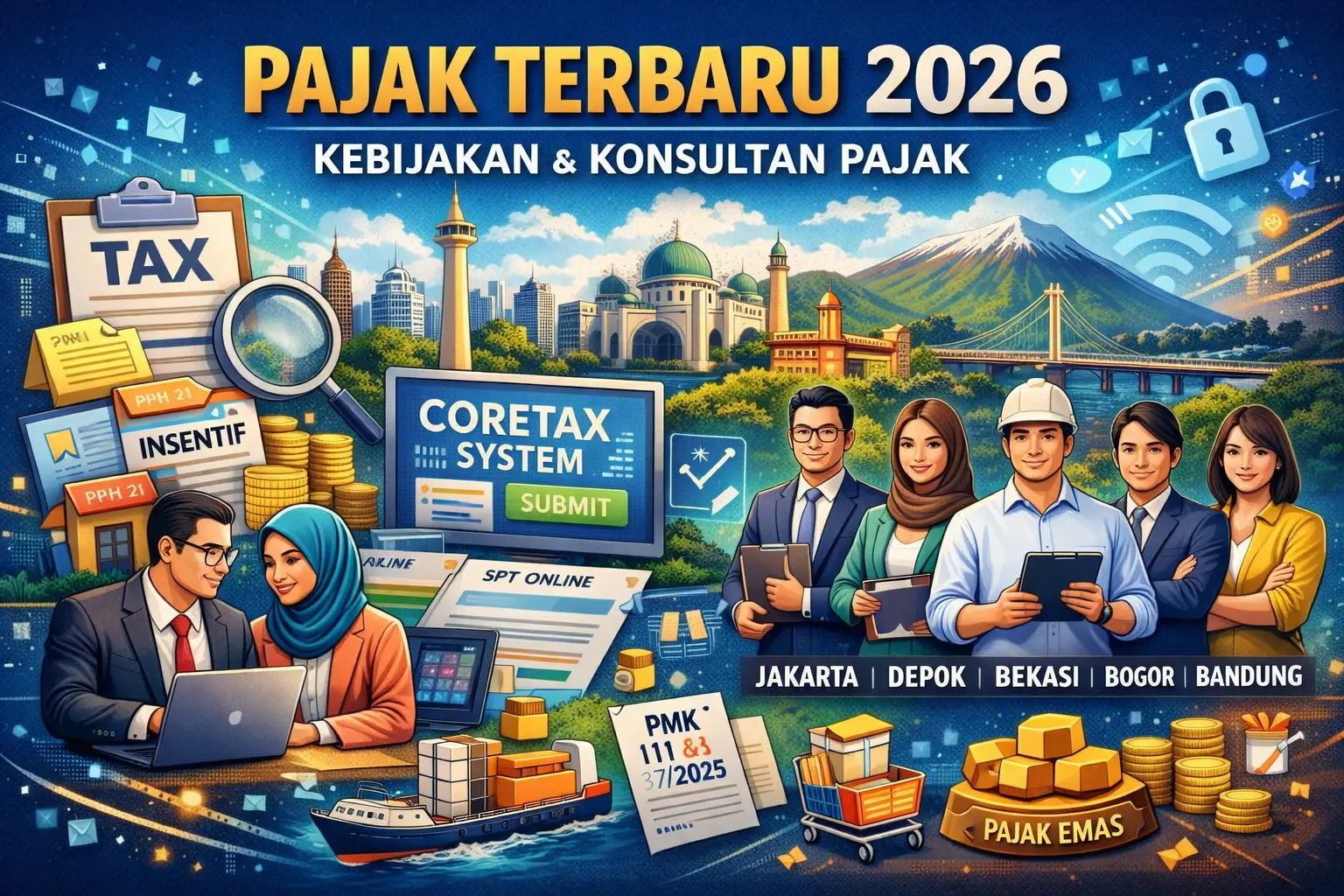 PAJAK TERBARU 2026-KONSULTAN PAJAK DEPOK,JAKARTA,EKASI,BOGOR,TANGERANG DAN BANDUNG